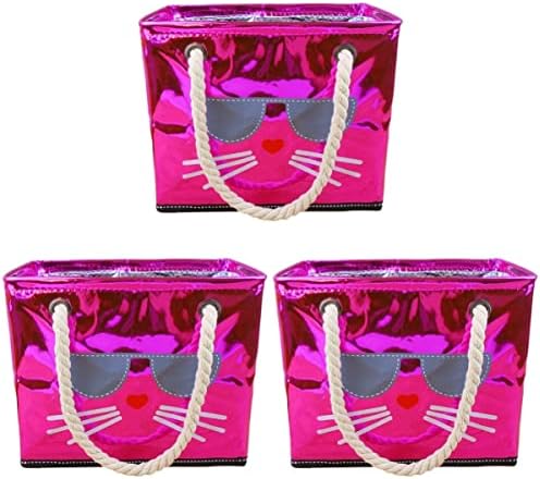 Sacos de roupa de viagem de cabilock 3pcs Rosy College para lavar bolsa de lavagem banheira Banheiro Domer Domer Storage