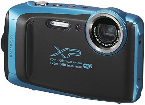 Fujifilm Finepix XP120 - Câmera digital à prova d'água Belypix XP130, 2,78 x 4,34 x 1,26 , azul