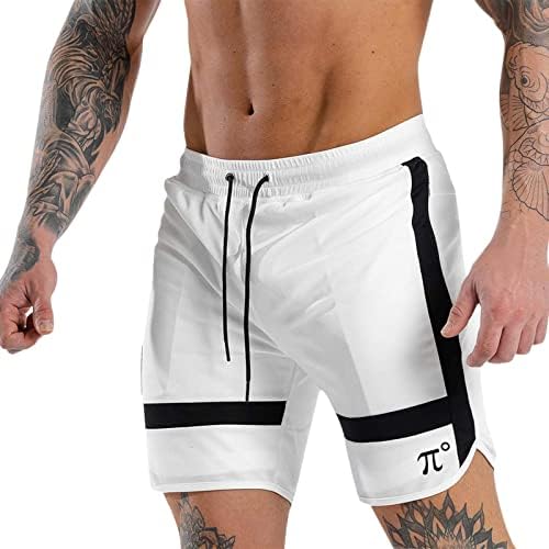 Wabtum Mens Shorts Cargo, Bodybuilding Summer Shorts para homens Calças de fitness casuais shorts de treino de fit shorts