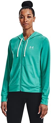 Under Armour Rival das mulheres Terry Full-Zip Hoodie