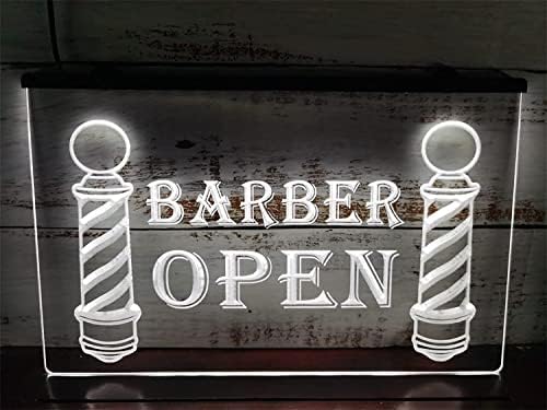 DVTEL Custom Barber Shop LED NEON SILH