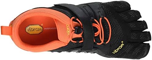 Vibram Fivefingers Men em V-Train 2.0 Fitness and Cross Training Shoe Black/Orange 11.5-12