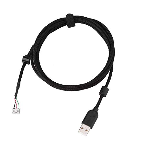 Linha de camundongos de cabo de mouse USB para Logitech G502 /G502 Hero Hero Snakes Snakes Substituto Excesso de Explicação de