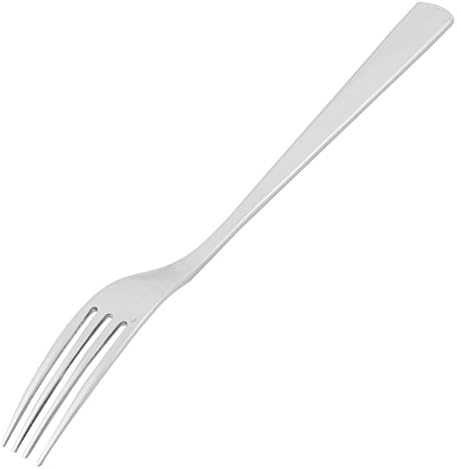 Ruilogod Aço inoxidável em casa de cozinha de cozinha Fruta Fiftsteak Fork de 19,5 cm Tom de prata (ID: E1B 679 554 8CB 45A