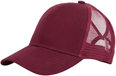 Cap Mesh Sun Open Baseball Cap Solid Unisex Outdoor Back Hat Color Baseball Caps Visor gráfico
