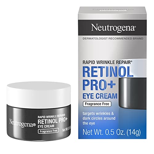 Neutrogena Rapid Retwruky Repair Retinol Pro+ Creme para os olhos Anti-Wrinkle, creme para os olhos direcionado para