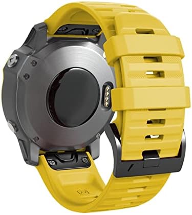 Puryn 26 22mm Watch Watch Band para Garmin Fenix ​​7 7x 6x 6Pro Watch Silicone Easy Fit Wrist Band Strap for fenix 5x 5 3 3hr 935 945