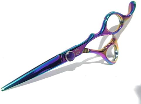 Shear Fanatic Rainbow Titanium Cutting Scissors: A ferramenta final para estilos impressionantes com qualidade de salão