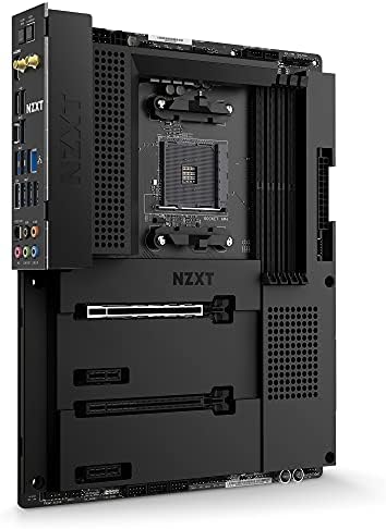 NZXT N7 B550 - N7 -B55XT -B1 - AMD B550 Chipset - Placa -mãe ATX Gaming - Escudo de E/S traseiro integrado - WiFi 6 -