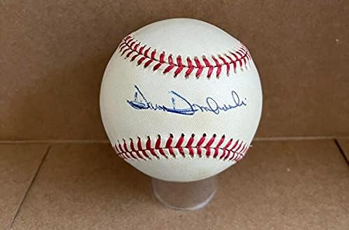 Dave Dombrowski Tiger Marlins Phillies GM assinou o vintage n.l. Baseball BAS BA26220