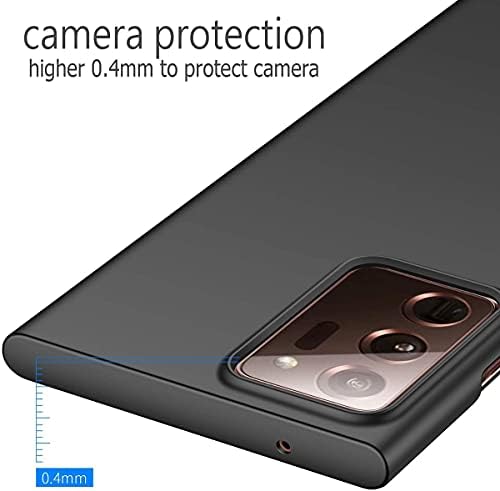 Caso para Samsung Galaxy Note 20 Case Slim Protective Lightweight [Defenda de Shock/Scratch/Slip/Finger Frint] PC Hard Ultra