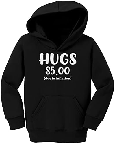 Haase Unlimited Abraços $ 5,00 - Capuz de velo engraçado para criança/juventude