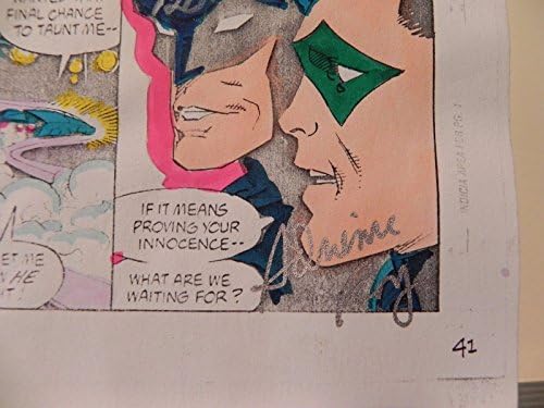 Batman Shadow of the Bat, Last Arkham Production Art assinou A. Roy com Coa Pg.47