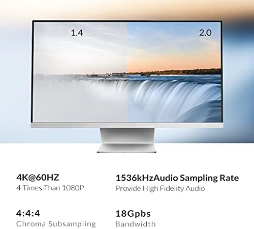 ZCMEB Splitter -Compatible 2.0 Switch UHD 4K 60Hz HDCP 2.2 5 em 1 Out Remote Smart TV LED Mi Box
