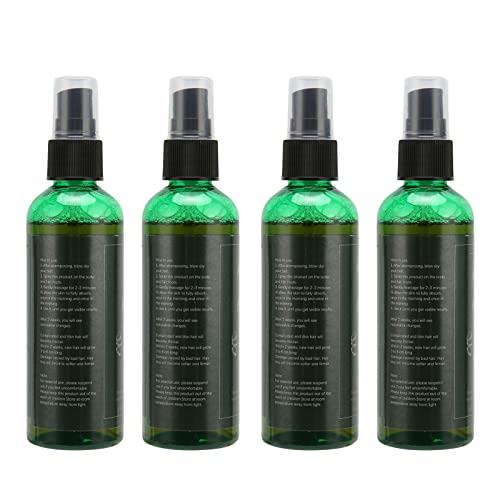 Dioche 4pcs reparo de cabelo spray ginseng spray de cabelo hidratante cabelos de raiz nutrição fortalecendo spray