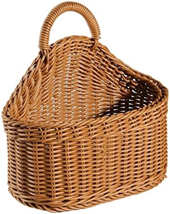 MJWDP Storage Basket Kitchen Sala de estar pendurada em cesto Bolsa de armazenamento de frutas Caspa de flores de decoração de casa