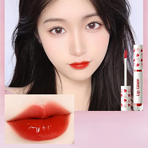 Lipstick Base Hidratante Lip Gloss Mirror Lip Slike Run Full não desaparece a cor de trava clara fácil de remover batom de 2ml