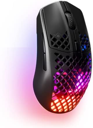 Steelseies Aerox 3 sem fio - Mouse Super Light Gaming - Onyx & Apex 3 RGB Teclado para jogos - Iluminação RGB de 10 zon