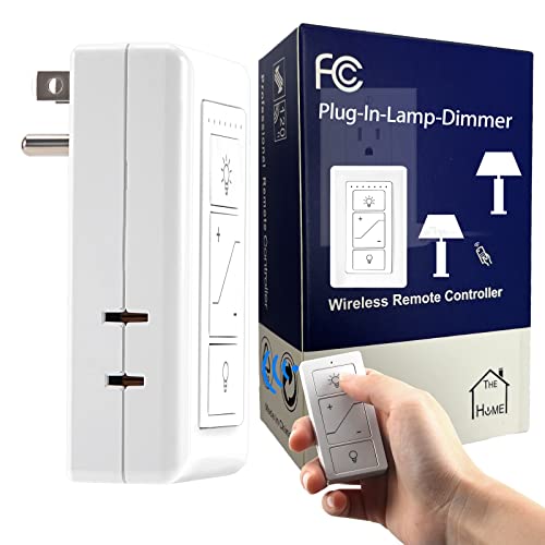 Conecte a lâmpada DIMMER DIMMER DIMMER SPORT para luzes LED/CFL diminuídas e incandescentes/halogênio, branco