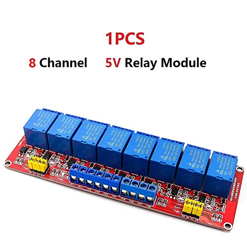 Wwzmdib 1pcs 5v 8 canal retransmite módulo para Arduino Raspberry Pi