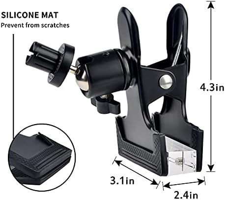 Polardays Metal Clamp Clip para câmera externa/interna de pisca-pisca/Blink XT/XT2, Mini Blink, à prova de intempéries,