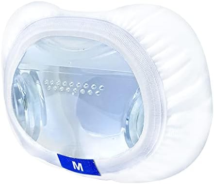 RESPLABS CPAP MASK FORNERS - Compatível com Philips Resmonics Dreamwear Máscaras de rosto completo, médias - capas de almofada laváveis ​​e reutilizáveis ​​- 4 pacote de revestimento