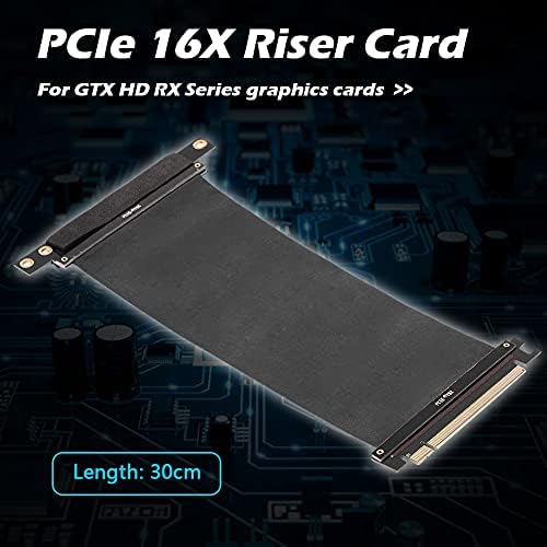 Conectores PCI Express 16x placa de cabo flexível de 90 graus PCI -E Express Alta velocidade Adaptador da porta Riser Riser