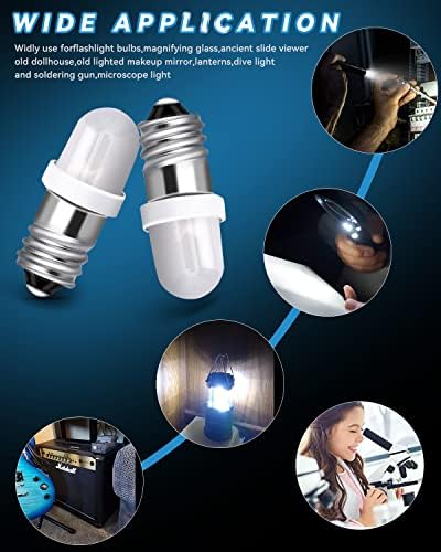 Bulbos de lanterna de lâmpada LED Keiurot E10 E10 Mini LED BULB