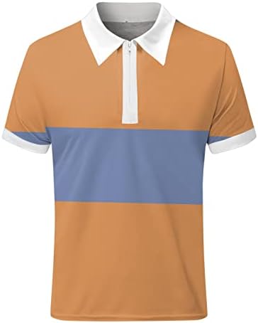 Ayaso Golf Polo Camisetas para homens Rugas de manga curta grátis