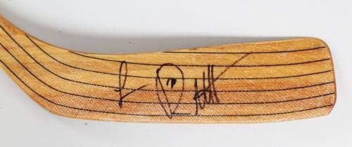 Luc Robitaille assinou Hockey Stick - CoA JSA - Autographed NHL Sticks