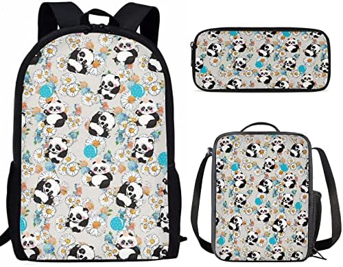 Renewold 3 Pack Set Backpack for Kids, Basketball Padrão de Basquete Teen meninos meninas Escola Livro de livros Daypack