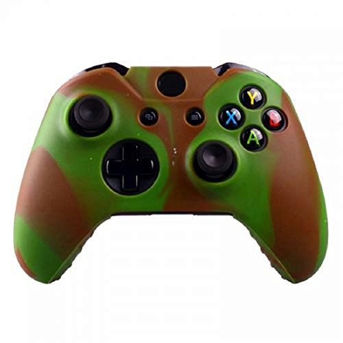 Modfreakz Silicone Skin Caso marrom verde para Xbox One Controller