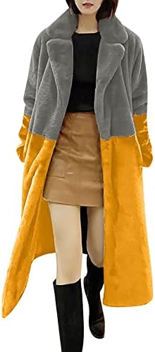Mulheres de casaco de inverno foviguo, túnica moderna de manga longa Cardigan Women Winter Warm Lapela Wrap Cardigan Fuzzy