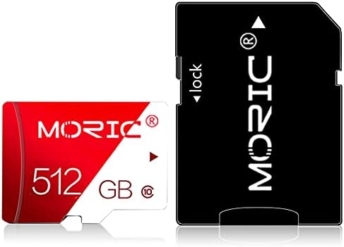 512 GB Micro SD Card de alta velocidade cartão SD 512GB TF CLASS CLASSE 10 CARTÃO DE MEMÓRIA COM ADAPTADOR PARA O Smartphone Câmera Taclet Taclet e Drone