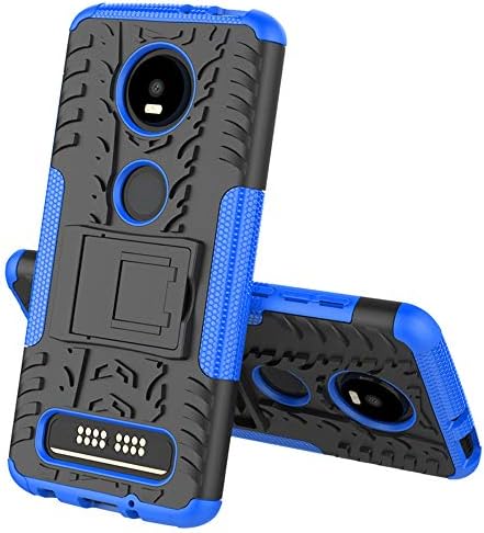 Caixa de telefone Moto Z4, estojo Moto Z4, camada dupla protetora à prova de choque com capa de hard telefonia para o Moto