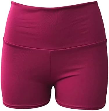 MIASHUI Mulheres shorts shorts femininos cintura feminina cintura alta cintura esticada fision feminino sólido shorts