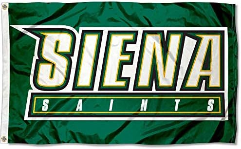 Flag do Siena Saints e Conjunto de bandeira dos EUA 3x5
