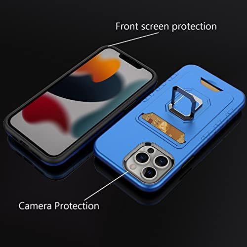 Caixa de telefone Wanri Caso de choque de corpo inteiro Cobertura robusta com caixa de kickstand de 360 ​​° para iPhone 11 Pro, cobertura