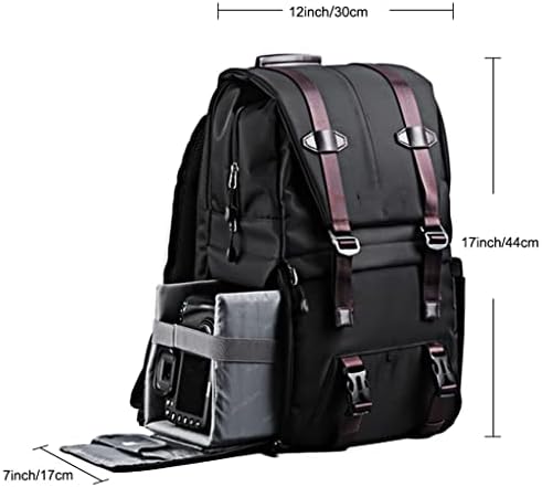 SBSNH Câmera Backpack Photograger Storager Bag Side Open disponível