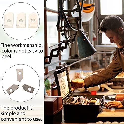 Lâmina de corte 3pcs faca artesanal lâminas de substituição para cortador de garrafas de garrafa de vidro Corte de corte de vidro Dicas de máquina de corte automáticas