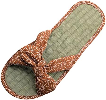 Slippers slides para mulheres senhoras palha tapa chinelos casuais vasta de arco grama sandálias de moda home chinelos sandálias de