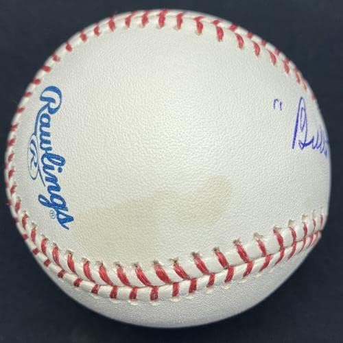 Bullet Bob Feller assinou o Baseball JSA - bolas de beisebol autografadas