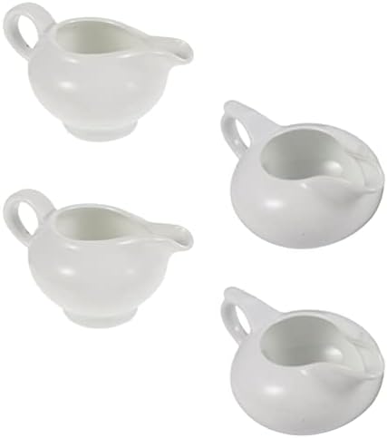 Creme de cerâmica Creme de porcelana jarro: Café de leite com leite arremessador Porcelana Servando arremessador jarro jarro