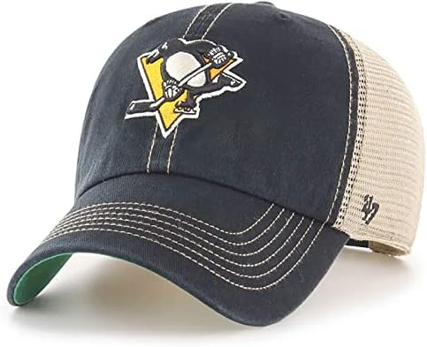 '47 Pittsburgh Penguins masculino Traineiro das mulheres Limpe