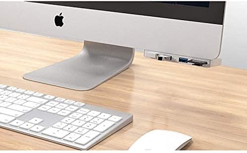 CATECK Ultra-Thin Aluminium Premium 3-porta USB 3.0 Hub com SD/TF Card Reader combo exclusivamente projetado para iMac Slim