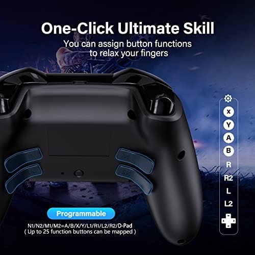 Switch Controller, Switch Pro Controller sem fio para Nintendo Switch/Lite/OLED, Multi-plataforma RGB Controller Pro Switch