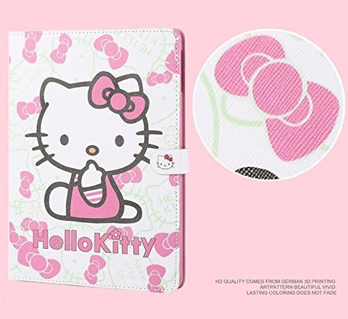 Apple iPad mini 3 2 1 Case, Livitech Hello Kitty Design Folio Style PU Caso de couro PU para iPad Apple Mini 1 2 3, modelo no. é A1432 A1454 A1455 A1489 A1490 A1491 A1599 A1600 A1601 Pink