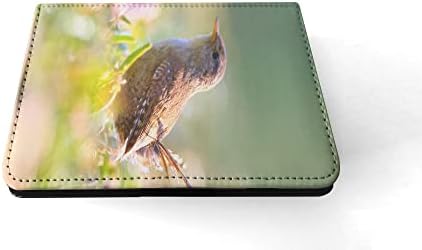 Capa de capa de tablet de criatura de pássaro marrom fofa para Apple iPad mini