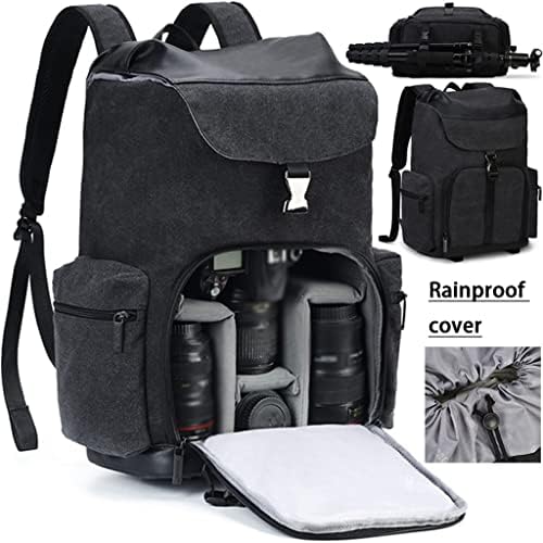 Mochilas da câmera SDGH Sacos de grande capacidade resistentes à água para DSLR Tripod Outdoor Travel Bag