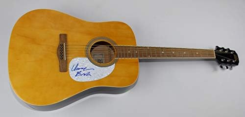 Modest Mouse Boas notícias para pessoas que amam más notícias Isaak Brock Autentic assinado Autographed Wood Tamanho Acesty Guitar LOA